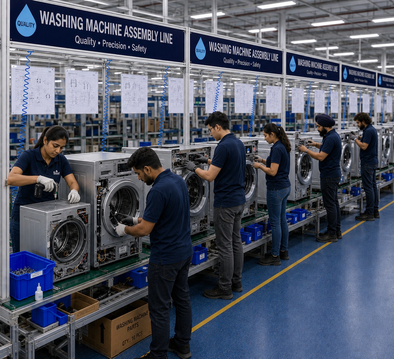 Washing Machine Assembling Service